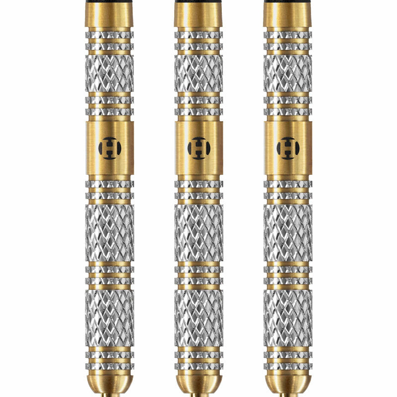 HARROWS MAGNUM DARTS - STEEL TIP - 97% - ANNIVERSARY EDITION - GOLD TITANIUM