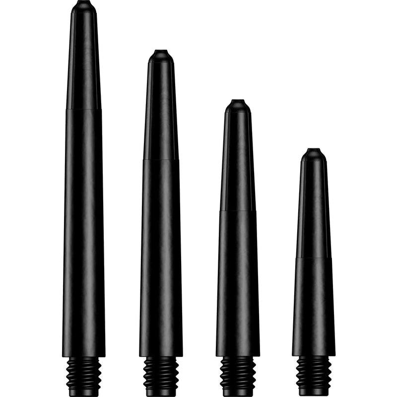 DESIGNA NYLON SHAFTS - DURABLE DART STEMS - BLACK