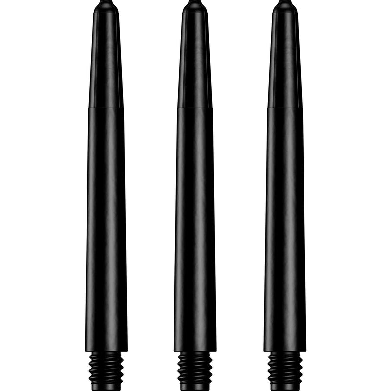 DESIGNA NYLON SHAFTS - DURABLE DART STEMS - BLACK