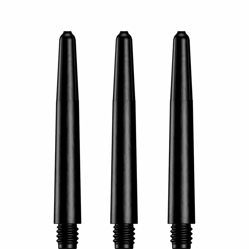 DESIGNA NYLON SHAFTS - DURABLE DART STEMS - BLACK