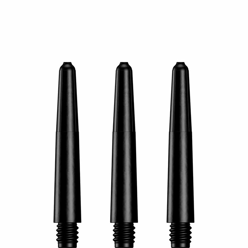 DESIGNA NYLON SHAFTS - DURABLE DART STEMS - BLACK