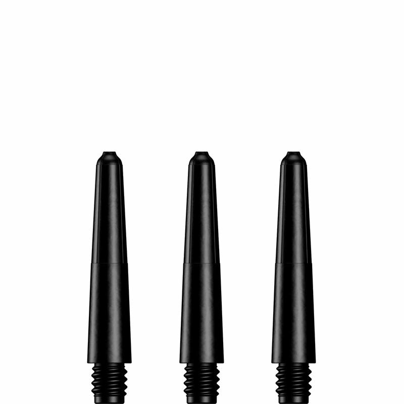 DESIGNA NYLON SHAFTS - DURABLE DART STEMS - BLACK