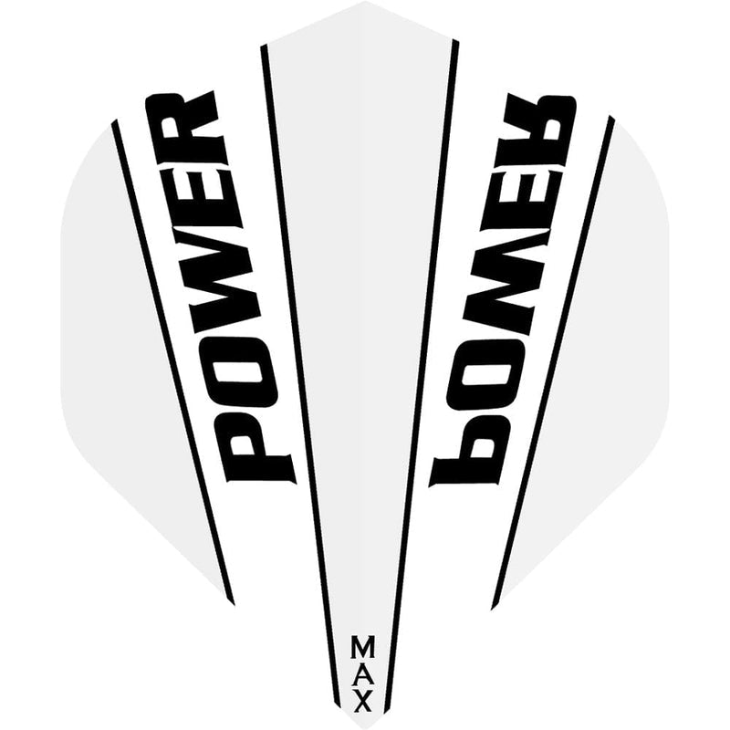 *MCCOY POWER MAX DART FLIGHTS - 150 MICRON - NO2 - STD - TRANSPARENT