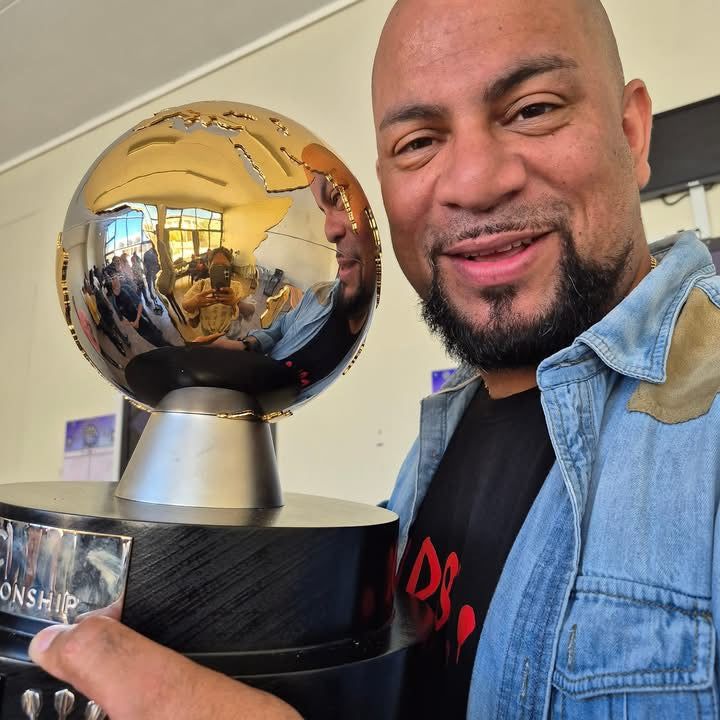 🎯 ADC Global Championship Trophy Arrives in South Africa with Devon Petersen!