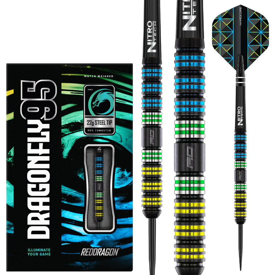 Red Dragon Darts - Dragonfly Straight Barrel - 95% Tungsten