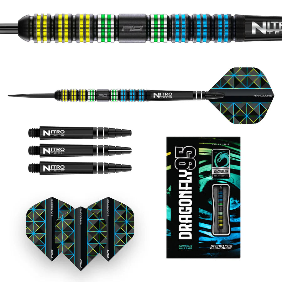 Red Dragon Darts - Dragonfly Straight Barrel - 95% Tungsten