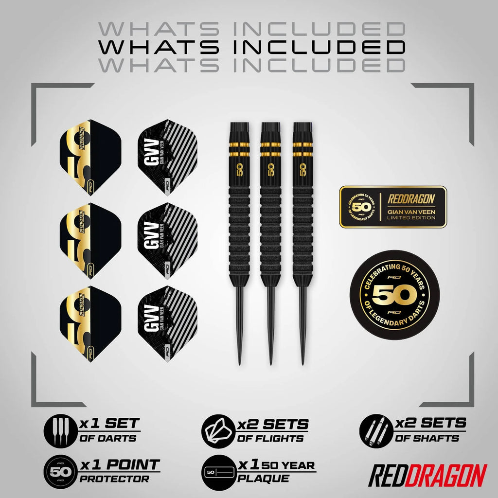 Red Dragon Darts - Gian Van Veen Limited Edition 21g
