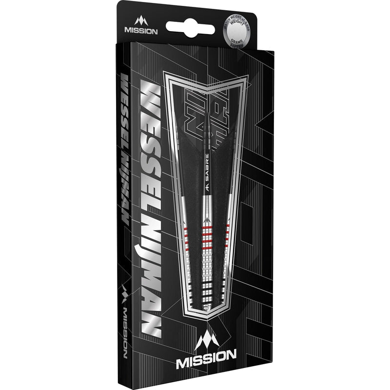 MISSION WESSEL NIJMAN DARTS - STEEL TIP - 95% - NATURAL