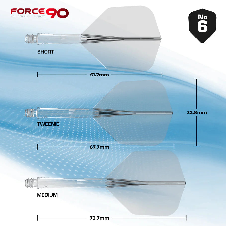 Mission Force 90 - Moulded Flight and Shaft system, Standard No 6