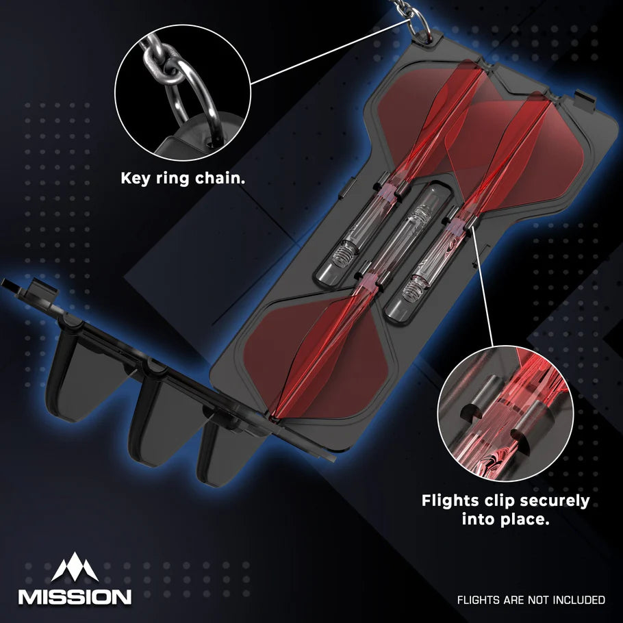 Mission Darts - Moulded Flights Case