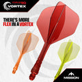 MIssion Darts - Mission Force 90 Vortex No6 - Moulded Flights