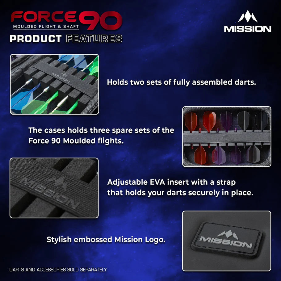 Mission Darts - Eva Mission Force 90 Moulded Dart Case