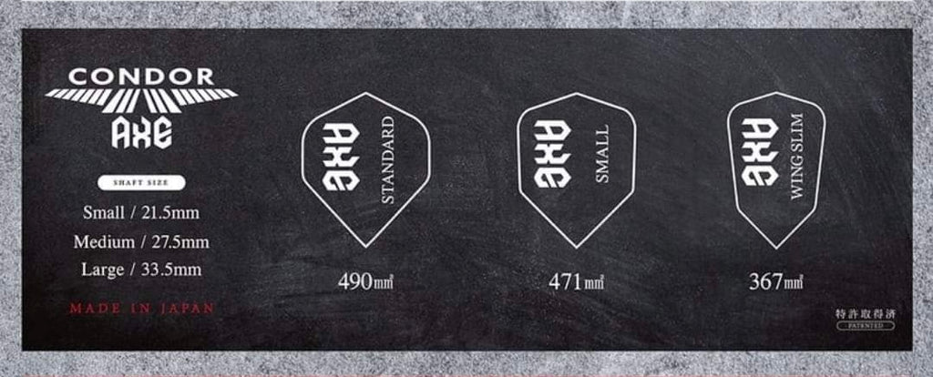 Condor Axe Standard - 369 Black