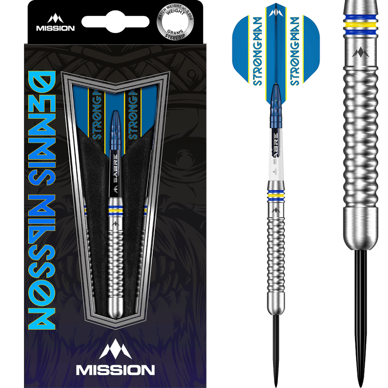 Mission - Dennis Nilsson 95g Steel Tip darts