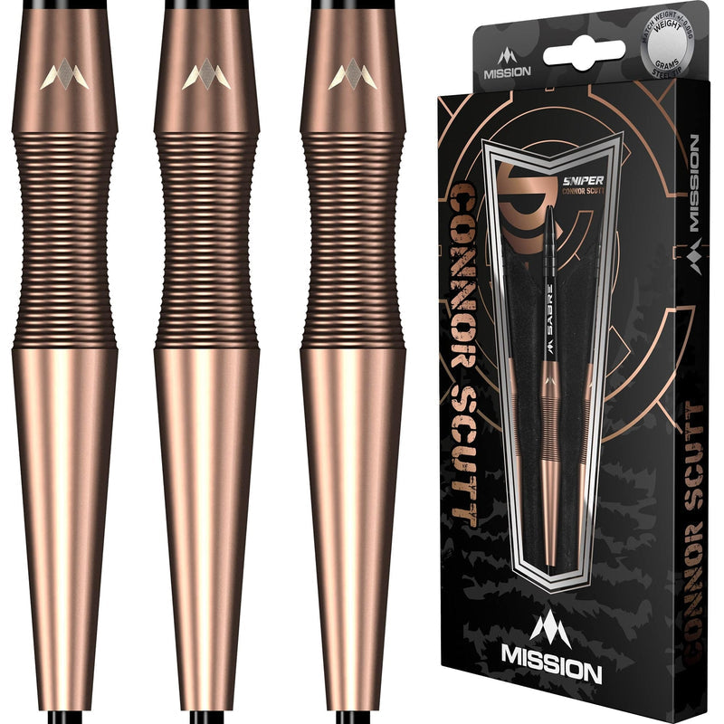 MISSION CONNOR SCUTT V2 - STEEL TIP - 90% - BRONZE PVD - SNIPER