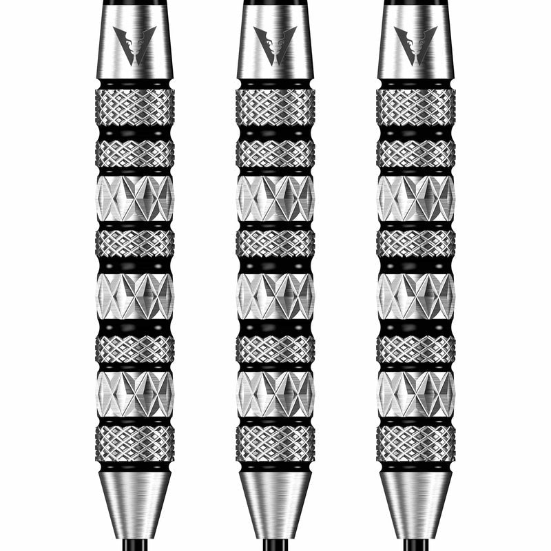VIPER DIAMOND DARTS - STEEL TIP - 95% - KNURLED - S1 - TRI-GRIP