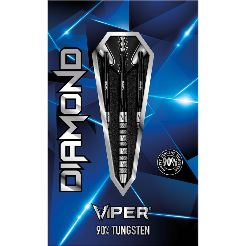 VIPER DIAMOND DARTS - STEEL TIP - 95% - KNURLED - S1 - TRI-GRIP