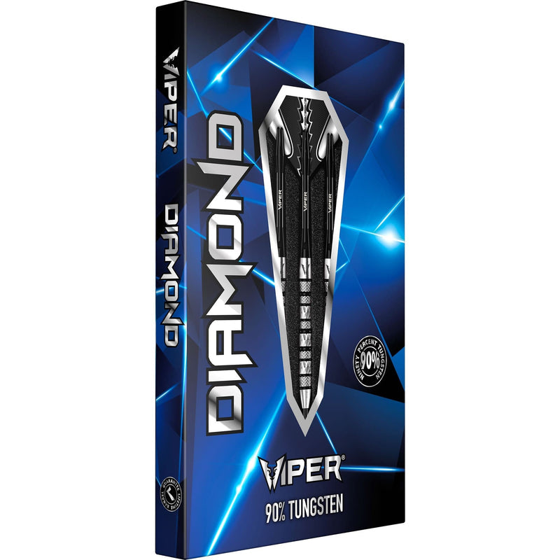 VIPER DIAMOND DARTS - STEEL TIP - 95% - KNURLED - S1 - TRI-GRIP