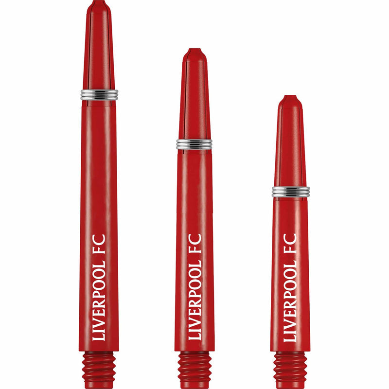 LIVERPOOL FC DART SHAFTS - OFFICIAL LICENSED - DART STEMS WITH SPRINGS - LFC - RED
