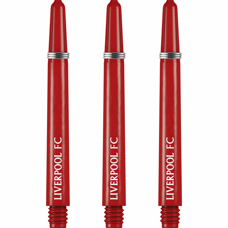 LIVERPOOL FC DART SHAFTS - OFFICIAL LICENSED - DART STEMS WITH SPRINGS - LFC - RED