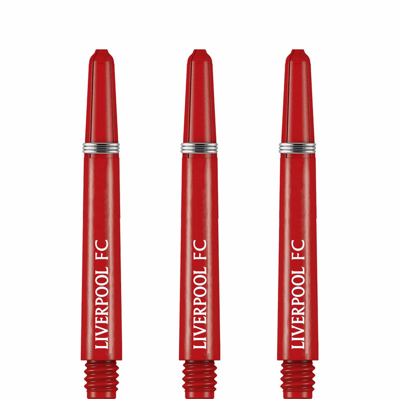 LIVERPOOL FC DART SHAFTS - OFFICIAL LICENSED - DART STEMS WITH SPRINGS - LFC - RED