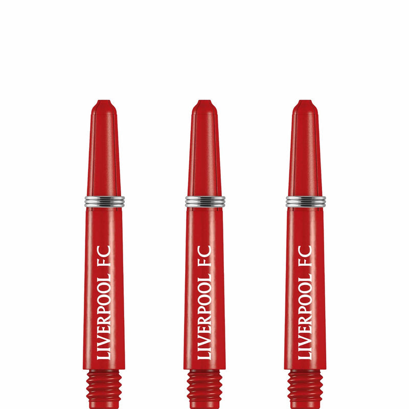 LIVERPOOL FC DART SHAFTS - OFFICIAL LICENSED - DART STEMS WITH SPRINGS - LFC - RED