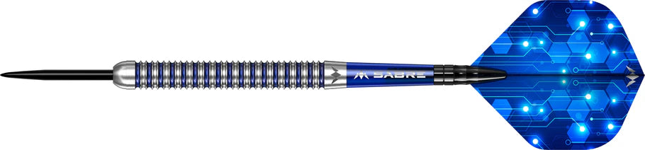 Mission Darts -  ION Steel Tip - 95% Tungsten - Blue & Silver