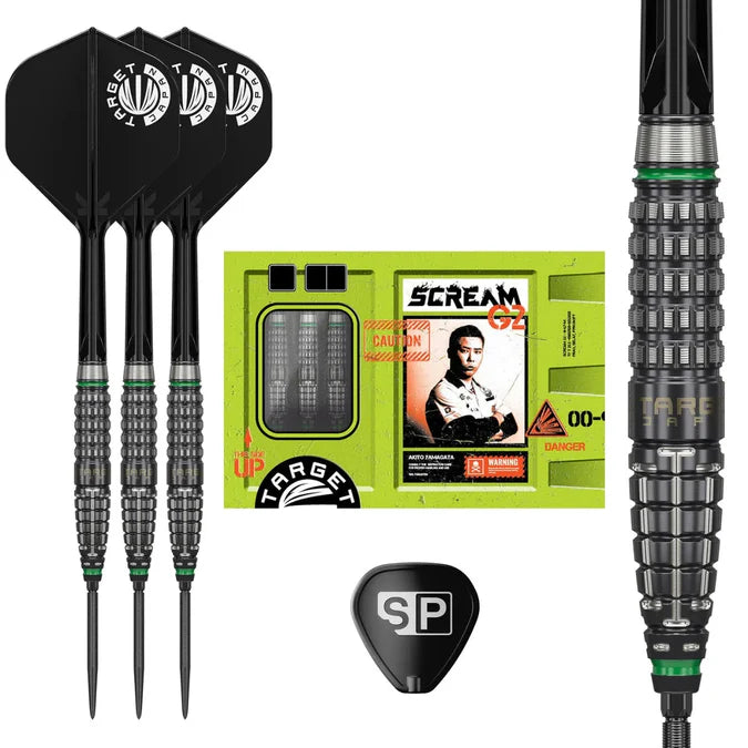 Target Japan - Akito Yamagata Scream G2 90% Tungsten Steel Tip Darts