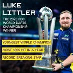 Luke Littler G1 World Champion SP