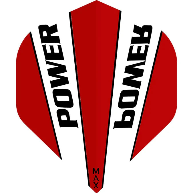 *MCCOY POWER MAX DART FLIGHTS - 150 MICRON - NO2 - STD - TRANSPARENT