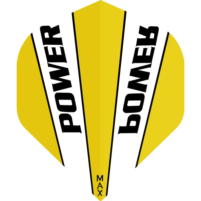 *MCCOY POWER MAX DART FLIGHTS - 150 MICRON - NO2 - STD - TRANSPARENT