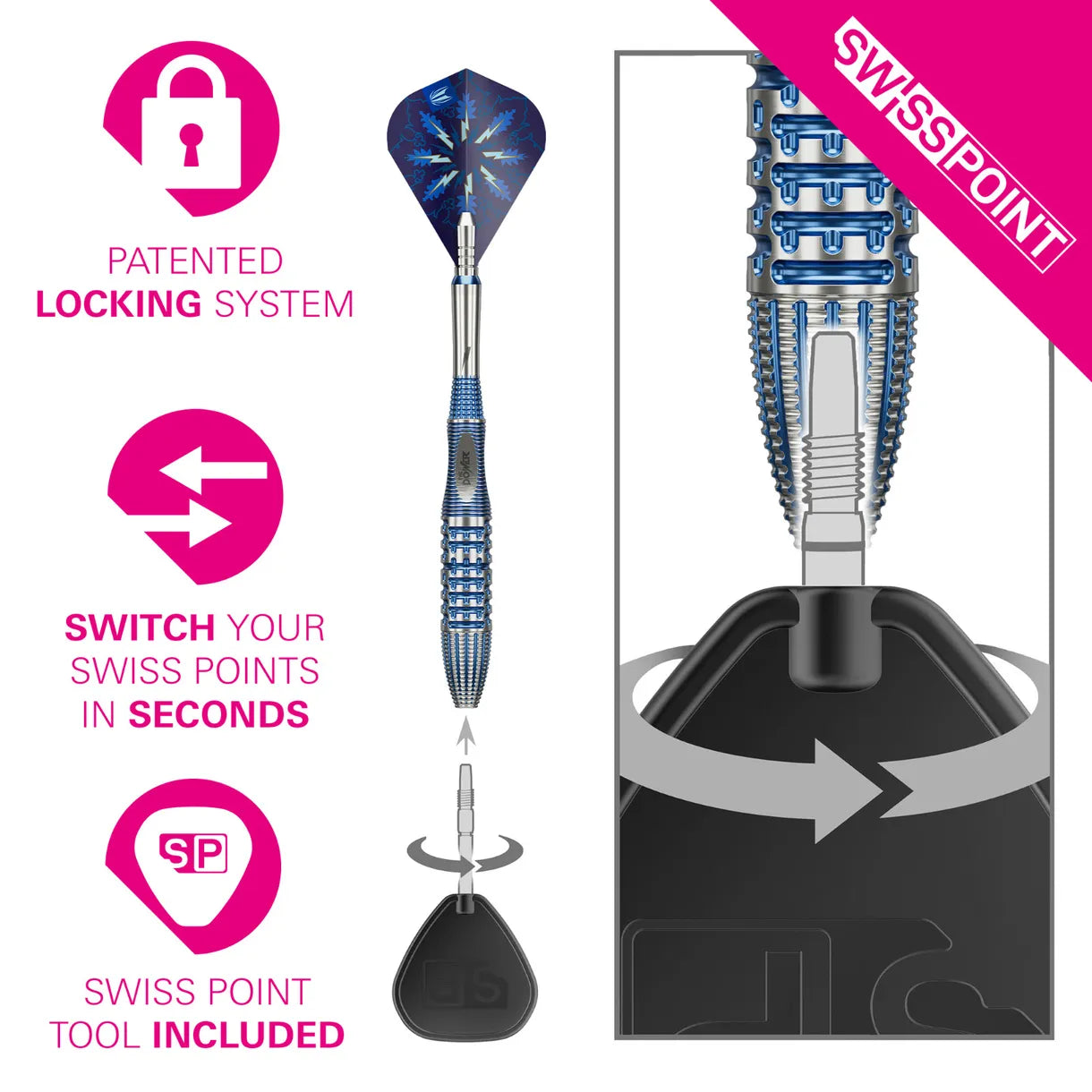 Target Darts - Phil Taylor Power GX2 2025
